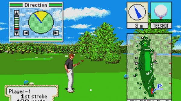 Pebble Beach Golf Links (Sega Mega Drive) - Полное прохождение [1080p] [60FPS] (LongPlay)