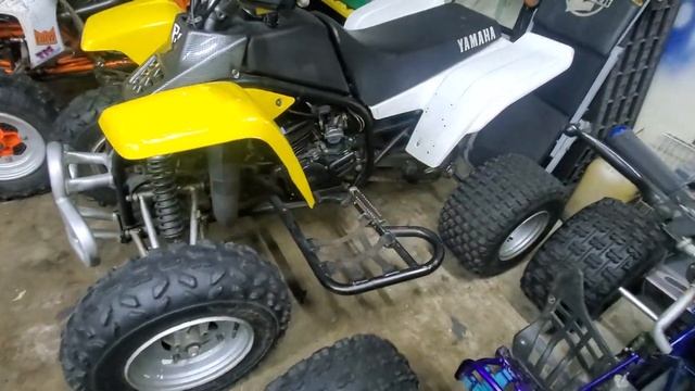 Kymco Mongoose 250 rebuild update and garage walk through. смотреть онлайн