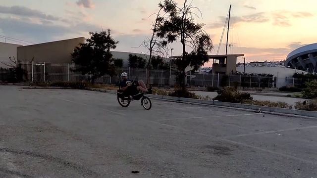 Riding Optima Dingo touring recumbent bicycle смотреть онлайн