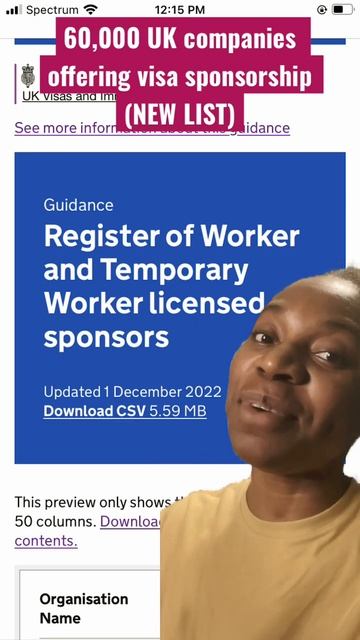 64,000+ UK companies now sponsor work visa | New list of UK tier 2 work visa sponsors #shorts смотреть онлайн