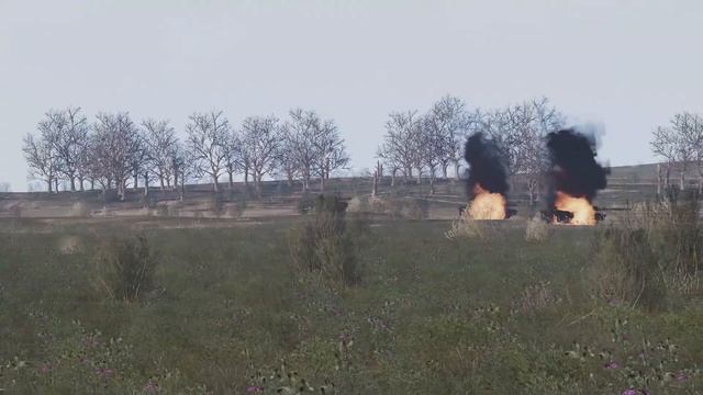 Horrifying Moment, Deadly Attack of LEOPARD Tank Destroys Russian T-90 Tank смотреть онлайн