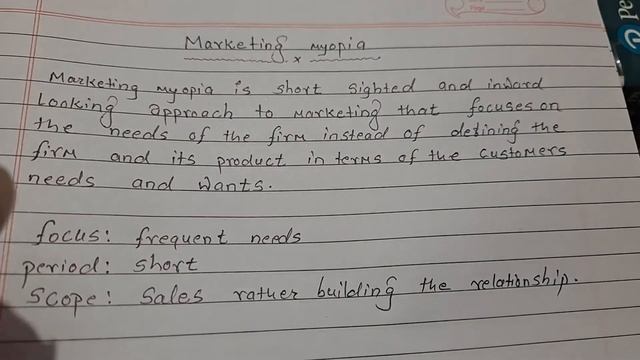 Marketing myopia смотреть онлайн