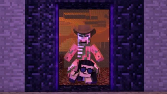 Minecraft стайл породия на опа гамнам стайл смотреть онлайн