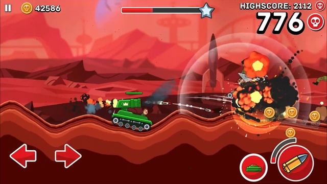 BARRACUDA tank HILLS OF STEEL battle with OVERLORD highscore 2134 смотреть онлайн