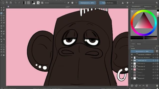 процесс рисования мартышки загадочной смотреть онлайн