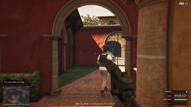 Cayo Perico Heist Solo Quickest and easiest route with secondary glitch смотреть онлайн