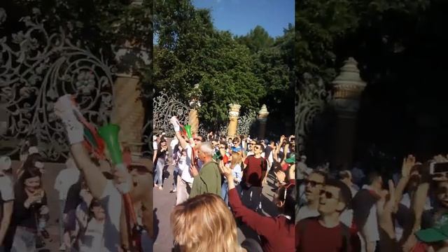 Болельщики Ирана в Санкт-Петербурге 14.06.2018 смотреть онлайн
