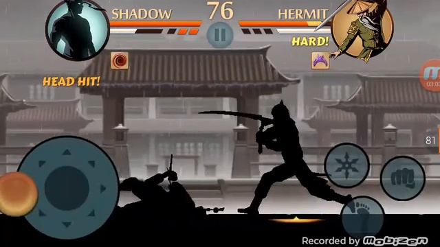 Shadow Fight бьём отшельника смотреть онлайн
