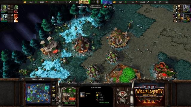 ЖЕСТОЧАЙШИЙ РАШ СО СТАРТА ОТ ОРДЫ: Warcraft 3 Reforged смотреть онлайн