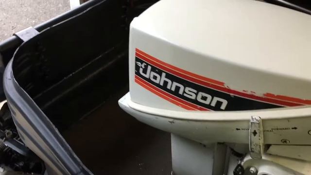 Johnson 9.9HP 1 Owner Fully Serviced including Preventive Maintenance смотреть онлайн