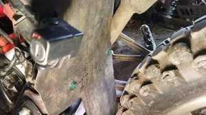 Рейсер 250 пантера, доработка заднего крыла.