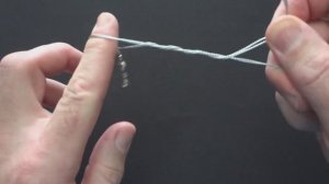 Для НАЧИНАЮЩИХ РЫБАКОВ прочный и надежный рыболовный узел . Легко научиться быстро завязывать.