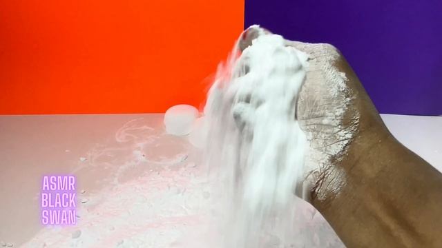 Silky Crunchy ASMR Baking Soda Mass Crush | Satisfying | Sleep aid | Stress Relief #explore смотреть онлайн