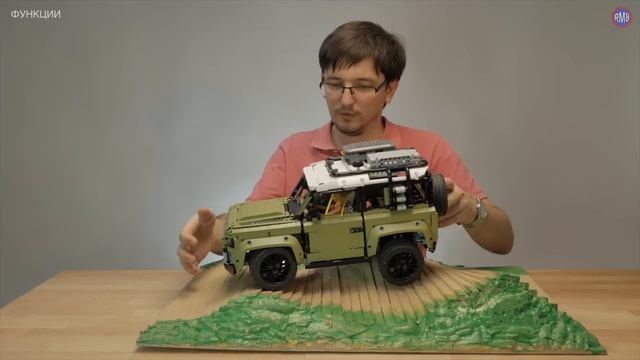 ОГРОМНЫЙ LEGO Technic 42110 Land Rover Defender | ПОДРОБНЫЙ ОБЗОР смотреть онлайн