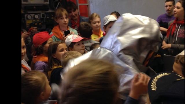 Экскурсия в пожарную часть смотреть онлайн