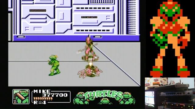 Famicom - Teenage Mutant Ninja Turtles III: The Manhattan Project 1P (Expert, J+Eng) смотреть онлайн