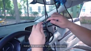 Jimi JC450 Multi-channel 4G Dash Camera Installation Instruction