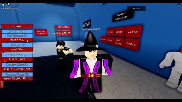 Roblox:"[Superhero RP] Helix Ascent" ID for Wizard and Witch смотреть онлайн