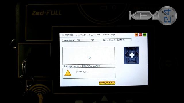 Zed-FULL - OBD - Audi TT 2008 (программирование ключа) смотреть онлайн