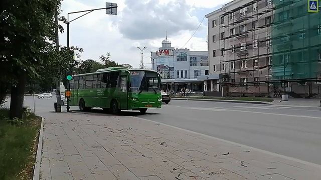 Автобус КАвЗ 4238-61 №418 по маршруту 115 Псков - Корлы! смотреть онлайн