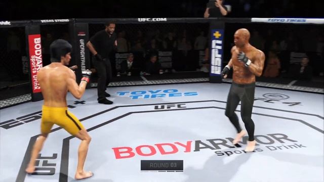 UFC 4 | Bruce Lee vs. Fighter Leopard (EA Sports UFC 4) смотреть онлайн