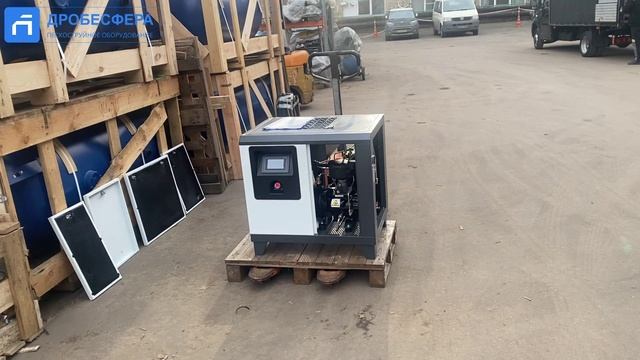 Винтовой компрессор 7,5 кВт с частотником (IronMac Digi)