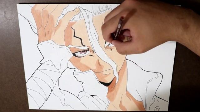 Speed Drawing Senku Ishigami (Dr. Stone) смотреть онлайн