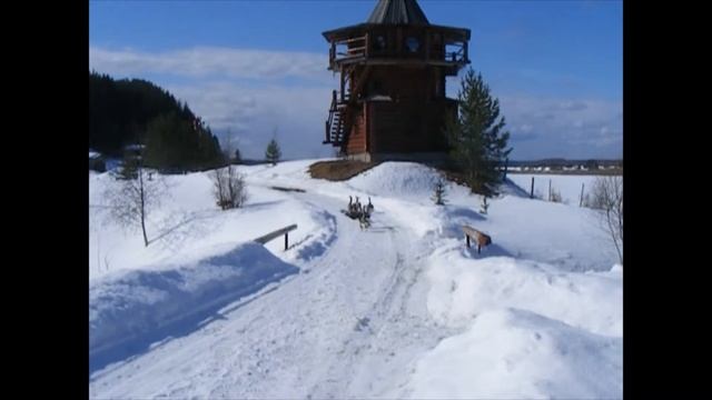 Усадьба Великого Устюга Усадьба Арлазорова. Утренняя прогулка гусей смотреть онлайн