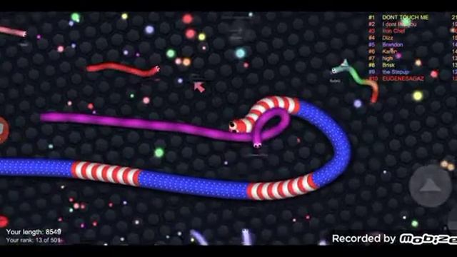 большой червь в slitherio смотреть онлайн