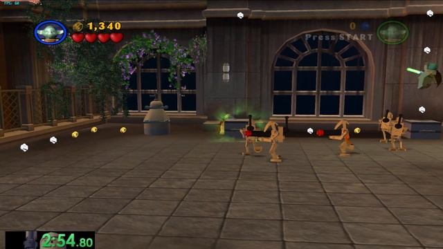 Lego Star Wars The Video Game 1-5 (Free Play, GameCube EMU, Solo) Speedrun in 6:00 смотреть онлайн