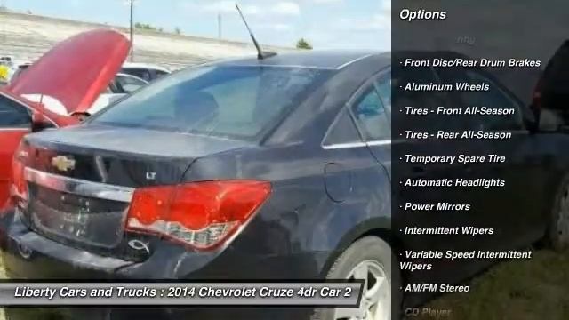 2014 Chevrolet Cruze Phoenix AZ 211039 смотреть онлайн