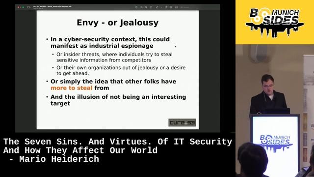The Seven Sins. And Virtues. Of IT Security And How They Affect Our World - Mario Heiderich смотреть онлайн