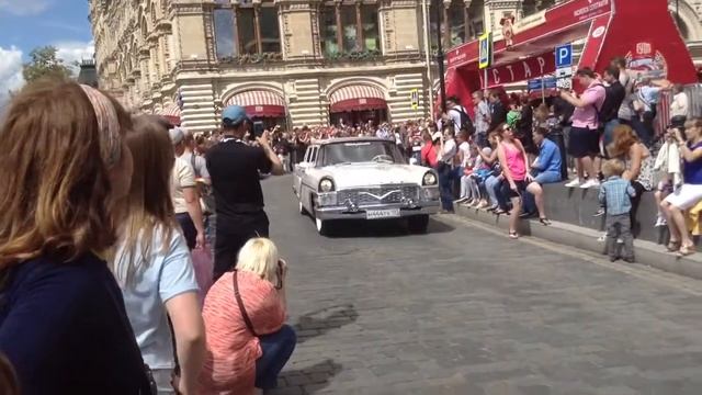 ГУМ-РАЛЛИ.23.07.2017.ГАЗ 13 "чайка" (69) смотреть онлайн