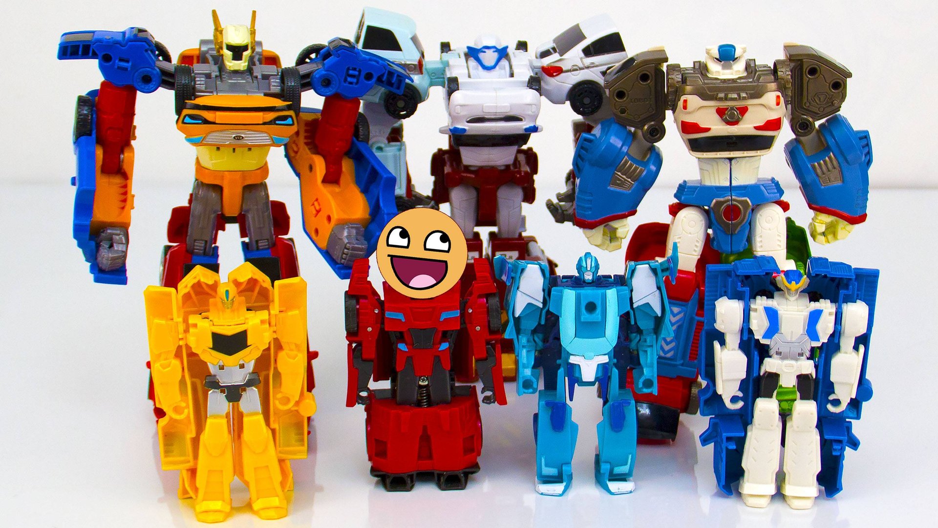 Сборник мультиков - Автоботы Трансформеры и Тоботы выясняют кто круче! смотреть онлайн