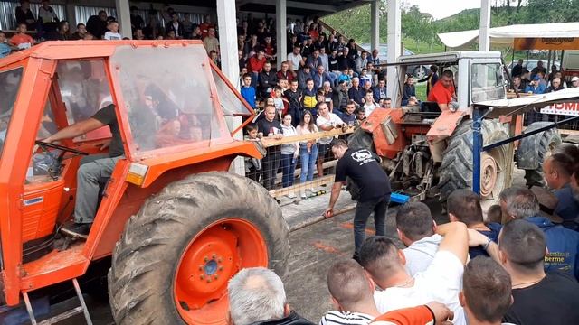 Massey Ferguson 595 vs Same Leopard 85 traktorijada Mrkonjic Grad смотреть онлайн