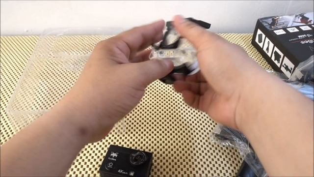 Unboxing FuriBee Q6 WiFi 4K Ultra HD Action Sport Camera смотреть онлайн