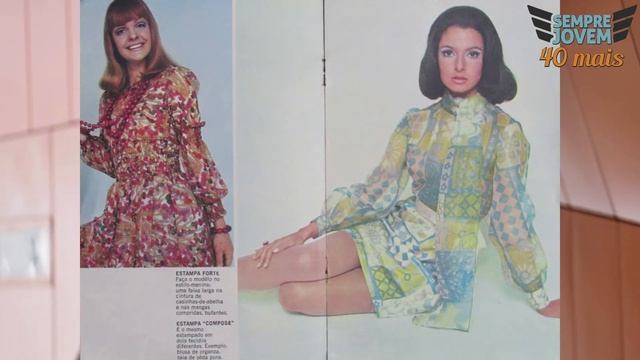 🙆♀️INSPIRE-SE COM AS COLEÇÕES DE ROUPAS DOS ANOS 70 | Revista Manequim e Coleção Korrigan Paris смотреть онлайн