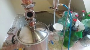 Подмосковный Коньяк!! Или самогон из винограда Уньи Блан!!