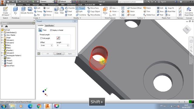16 - Automatic thread profile смотреть онлайн