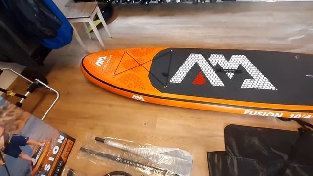 Testbericht | 2020 AQUA MARINA Fusion sup Lieferumfang unboxing | SURFDEAL смотреть онлайн
