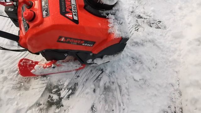 Снегоуборшик A-iPower - доработка .