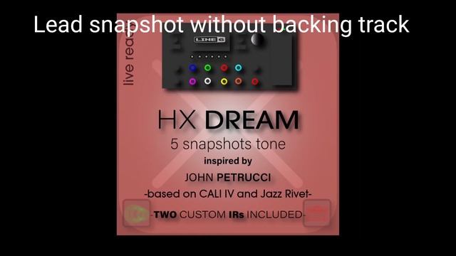 HX DREAM - Line6 Helix preset inspired by John Petrucci available in Line6 Marketplace смотреть онлайн