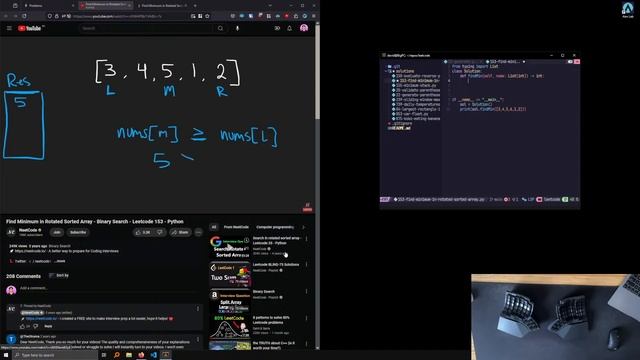 Leetcode problem on binary search смотреть онлайн
