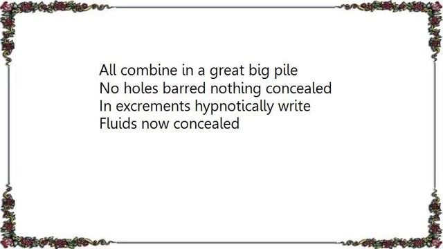 Autopsy - Orgy In Excrements Lyrics