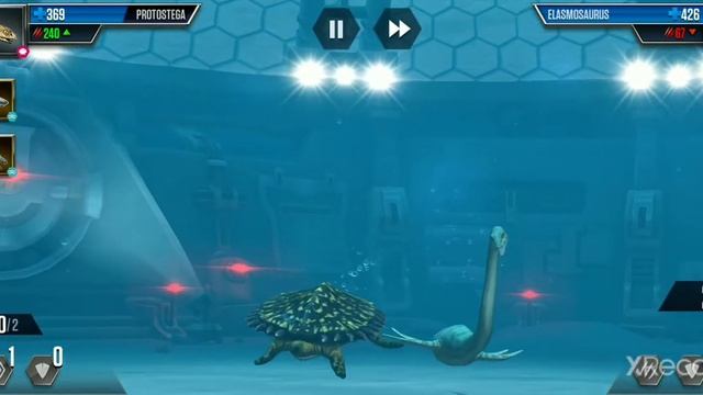 SWIMMING WITH SHARKS GAMEPLAY|| REWARD SUPER RARE AQUATIC XIPHACTINUS || JURASSIC WORLD- THE GAME смотреть онлайн