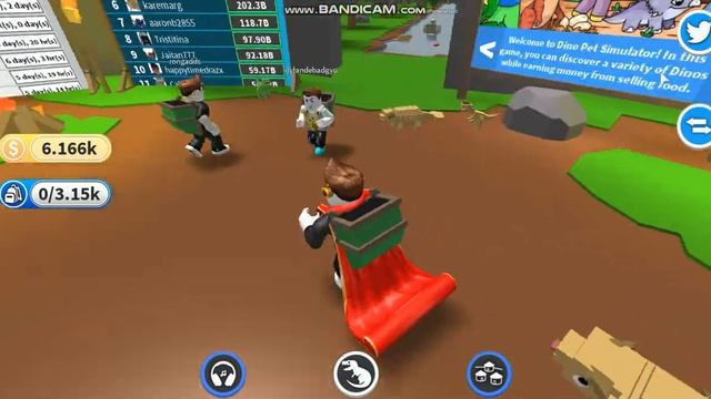 ИГРАЮ В Dino Pet Simulator (🍁CHRISTMAS DINOS) смотреть онлайн