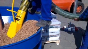 Транспортер зерна пневматический