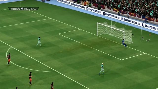 Barcelona x Valencia 19 03 La Liga FIFA 17 смотреть онлайн