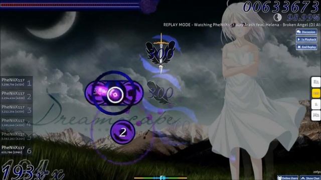 PheNiiX117 playing Broken Angel DJ Aligator remix hard смотреть онлайн