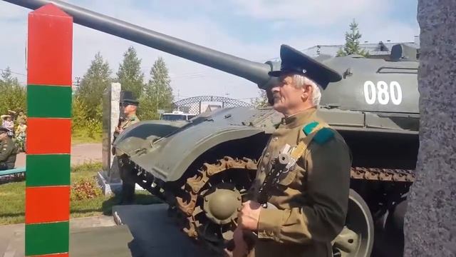 Открытие памятного знака «Танк Победы» в Тюмени. 21.07.2021 смотреть онлайн